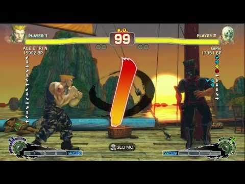 ACE・EIRIN [Guile] vs GiPie [Fuerte] SSF4 Japanese Online Ranked Matches - TRUE-HD