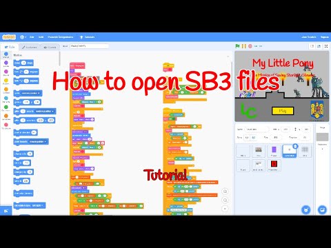 How to open SB3 files (September 18th, 2022)