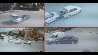 Konya’nın BÜSAN Sanayisindeki kazalar kamerada!