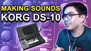 Video thumbnail for Making sounds with KORG DS-10 by Anthony Seeha