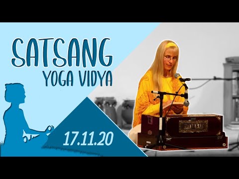 Satsang + Mantrasingen + Meditation mit Sybille - Yoga Vidya live 20:00 Uhr - 17.11.2020