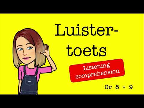 Luisteroefening |  Afrikaans FAL