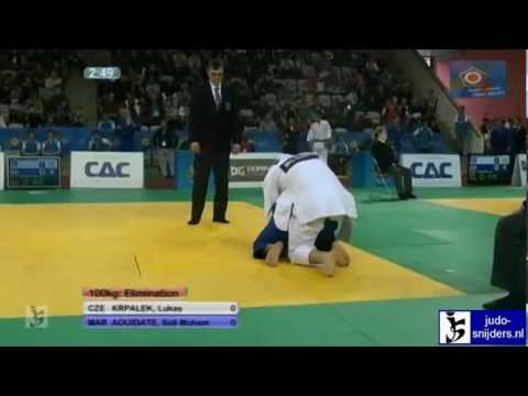 Judo 2012 World Cup Prague: Krpalek (CZE) - Mohamed Aouidate (MAR) [-100kg]