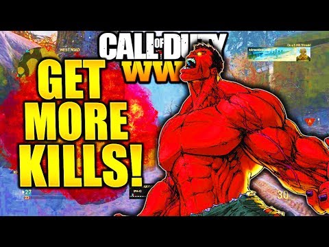 HOW TO GET MORE KILLS IN COD WW2! HOW TO GET BETTER AT COD WW2 GET MORE KILLS! BEST WW2 TIPS!