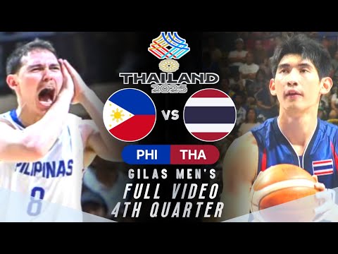 TAGUMPAY! GILAS MEN'S: PHILIPPINES vs THAILAND FULL 4TH QUARTER | 33rd SEA GAMES Gold Medal Match!
