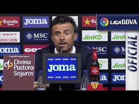 Press Conference Luis Enrique after Valencia CF (2-1) Celta de Vigo - HD