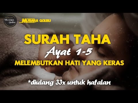 Surat TAHA 1-5. Ayat Pelembut Hati Yang Keras, Doa Pengantar Tidur