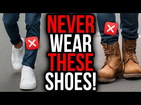 8 Shoes NO Man Over 40 Should EVER Wear! | Look Classy, Not Sloppy