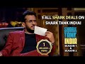 5 All Shark Deals! | Shark Tank India S01 & S02 | Compilation
