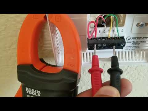 Checking Voltage on Thermostat. Explained!