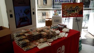 Sushi Striker International Sushi Day Celebration Event at Nintendo NY