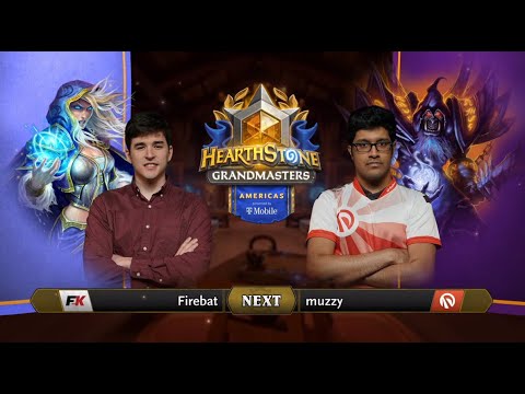 Firebat vs muzzy - Division B - Hearthstone Grandmasters Americas 2020 Season 1 - Week 5