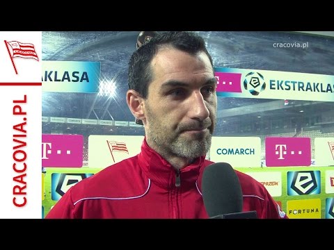 Sławomir Szeliga po meczu Cracovia - Wisła Kraków (28.09.2014)