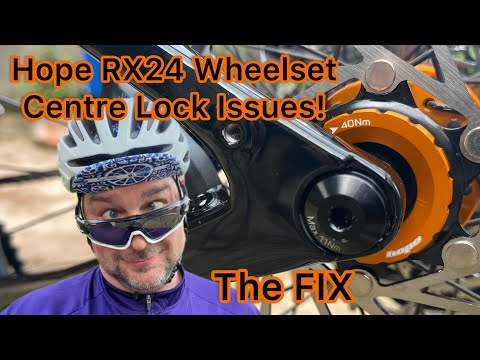 Centre Lock Rotor tool does not fit and my OCD is through the Roof!!! Hope RX24’s on my Gravel Bike