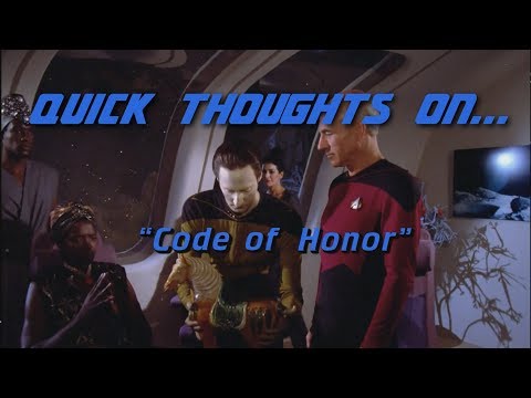 Quick thoughts on... - Code of Honor