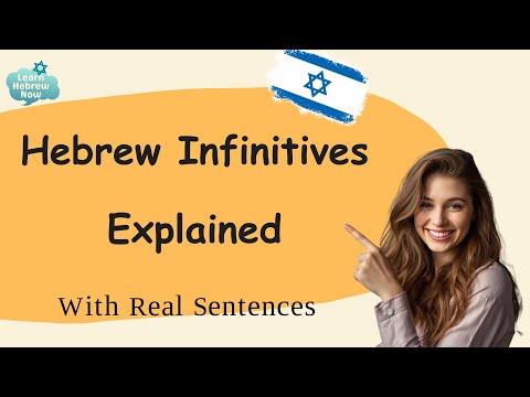 Hebrew Verbs Explained For Beginners | Learn Essential Hebrew Verbs With Everyday Example Sentences