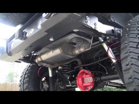 aFe Power MACHForce HiTuck 2.5" SS-409 Exhaust 2014 Jeep Wrangler Rubicon
