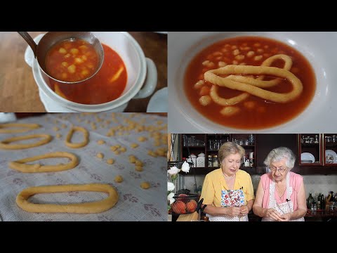 Paradajz čorba sa trgančićima i čikovima