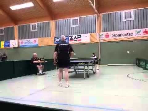 Tischtennis: 9jähriger gegen Abwehr