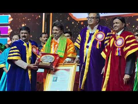 Director K Bhagyaraj Receives Honorary Doctorate From Dr.AC Shanmugam