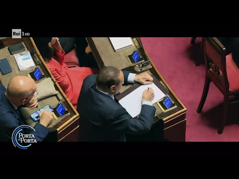 I voti 'extra' maggioranza ottenuti dal candidato in Senato - Porta a porta  13/10/2022