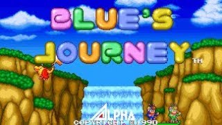 Blues journey MAME arcade gameplay video 