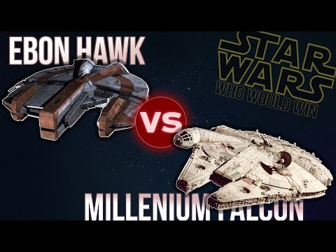 Ebon Hawk vs. Millennium Falcon | Star Wars: Who Would Win