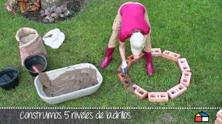 Construye una fogata en casa