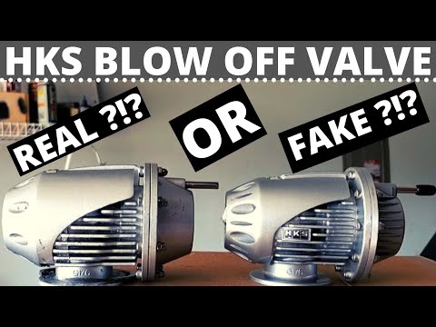 Real HKS BOV vs Replica BOV (SSQV Blow Off Valve)