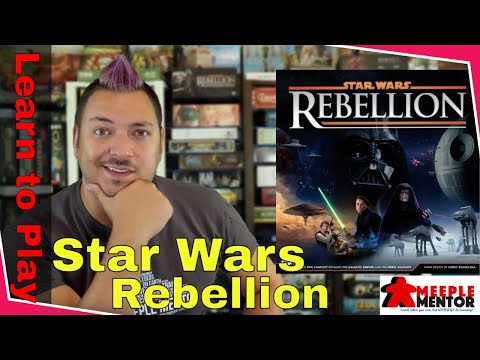 Learn to Play Star Wars Rebellion board game (with Rise of the Empire expansion)