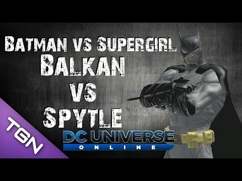 DCUO - Batman vs Supergirl [Dev Spytle]