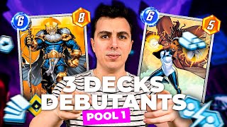 3 DECKS POUR DÉBUTER MARVEL SNAP - DECK DEBUTANT