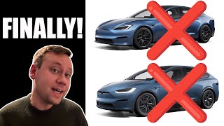 Tesla Discontinues the Model S and the Model X!