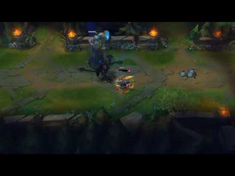 Master Yi flashing to alpha dodge Karthus ult