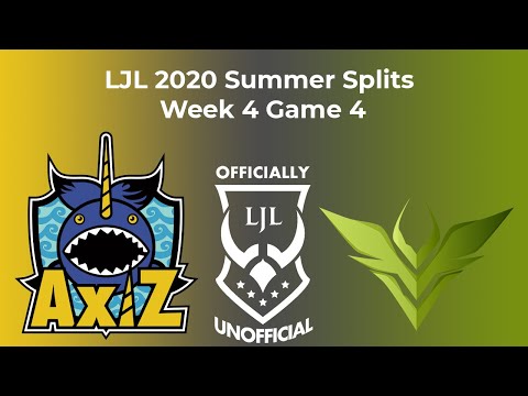 [EN] LJL 2020 Summer Split Week 4 Game 4 - AXIZ Vs V3 Esports
