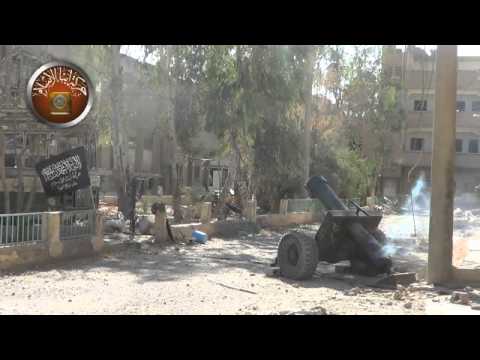 استهداف مقرات النظام في حي الصناعة بقذائف الهاون من قبل حركة أبناء الاسلام في دير الزور