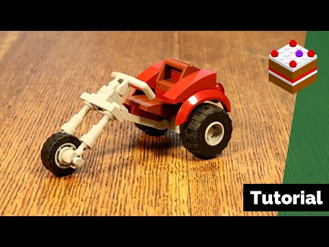 LEGO Motorbike - Trike [Tutorial]