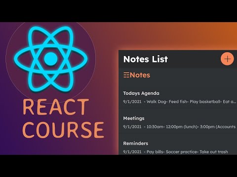 React JS Crash Course