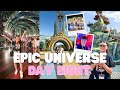 EPIC UNIVERSE DAY 8 FIRST TIME Ministry Of Magic Dark Universe HTTYD Nintendo