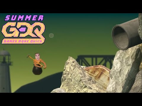 Getting Over It with Bennett Foddy by MONTYvsTHEWORLD in 2:43 - SGDQ2018