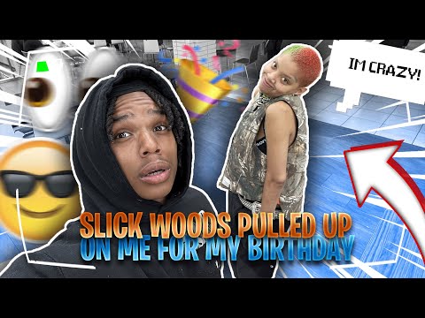 Slick woods pulled up on me for my birthday2️⃣0️⃣#KDGDAY