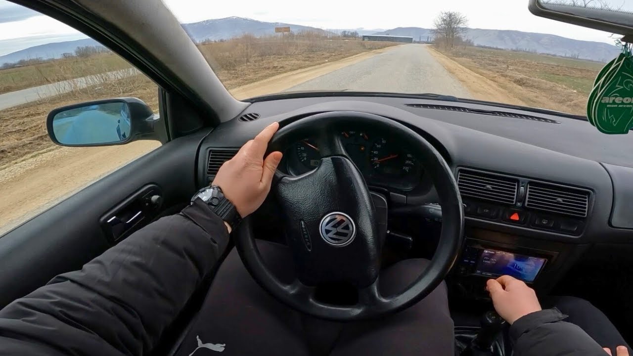 VW Golf 4 1.9 TDI 2002 [110Hp] - POV Test Drive