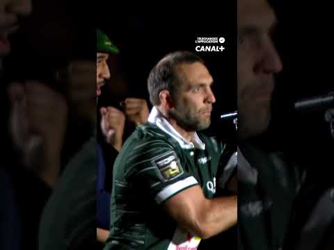 Le haka émouvant des Palois en hommage à Luke Whitelock 🥹 #rugby