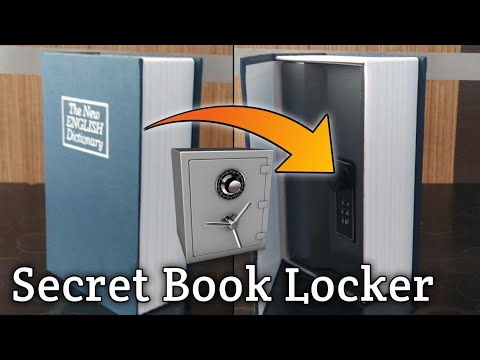 Hidden secret book safe number lock book safe with combinati...