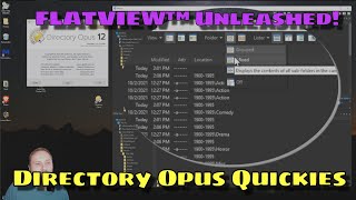 Directory Opus Quickies: FlatView(tm) - Tame That Folder Structure!