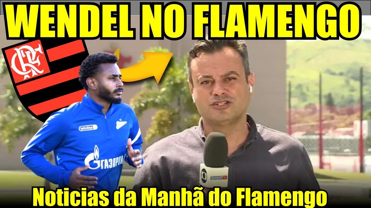 NOVA CONTRATAÇÃO : WENDEL CHEGANDO NO FLAMENGO