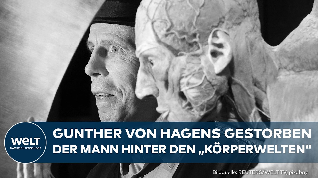 ABSCHIED: "Körperwelten"-Erfinder Gunther von Hagens ist tot | Letzter Wunsch sorgt für Aufsehen