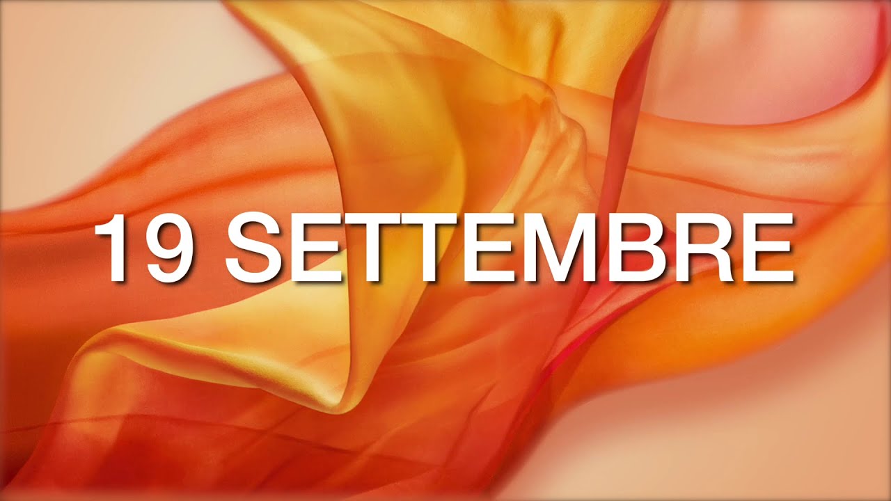 Meditazione Calendario “Parole di Vita” del 19 Settembre 2020