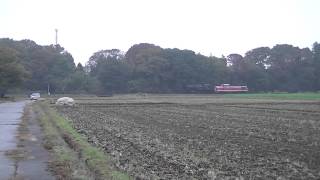preview picture of video '真岡鉄道　Ｃ１２　３２５＋ＤＥ１０　１５３５'