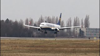 Ryanair Butter Landing Compilation | Best Airplane Spotting